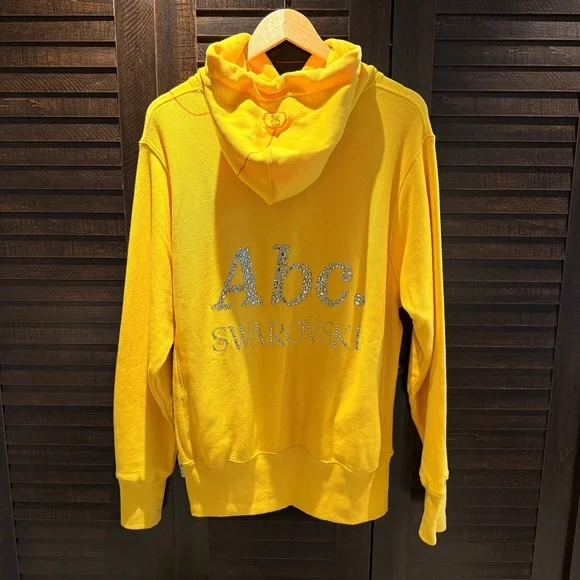 Advisory Board Crystals Swarovski Yellow Hoodie with Silver Accents - Picture 4 of 8